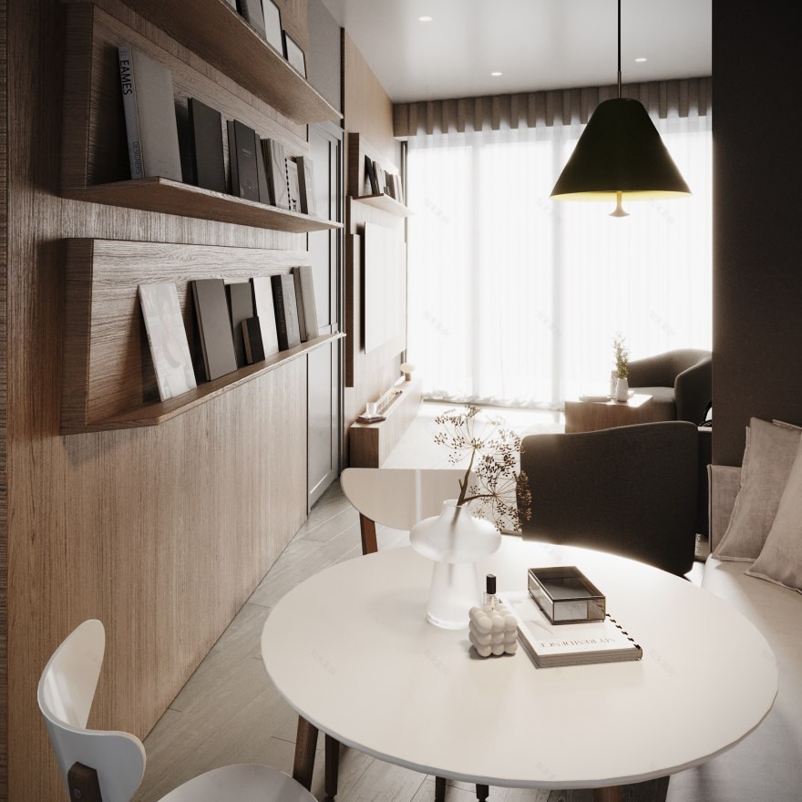 罗马尼亚小公寓室内设计-15