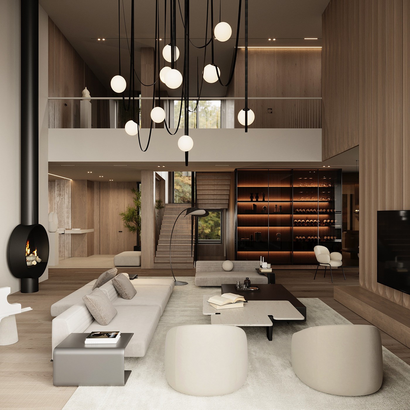 现代轻奢风空间设计-8