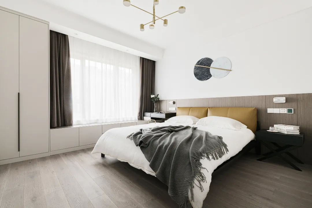 卧室床头背景墙设计灵感大全,美翻你的家!-48