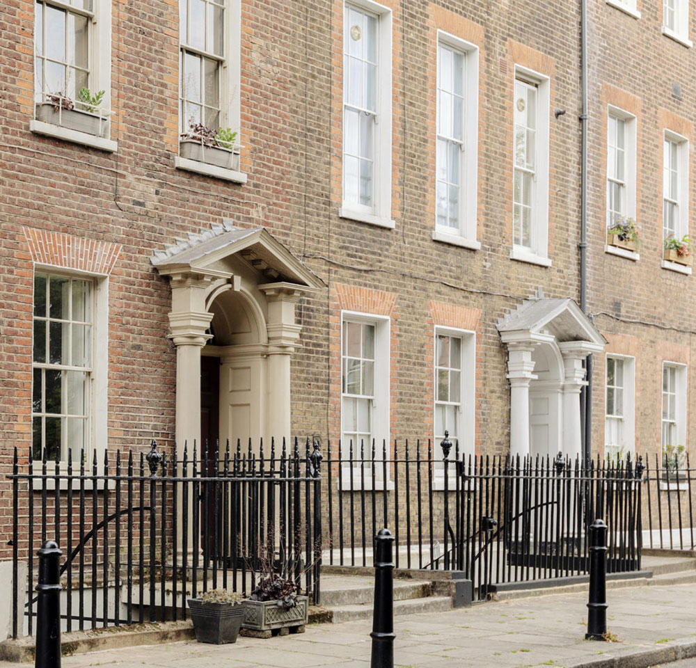 伦敦老式乔治亚联排别墅温馨小公寓-2