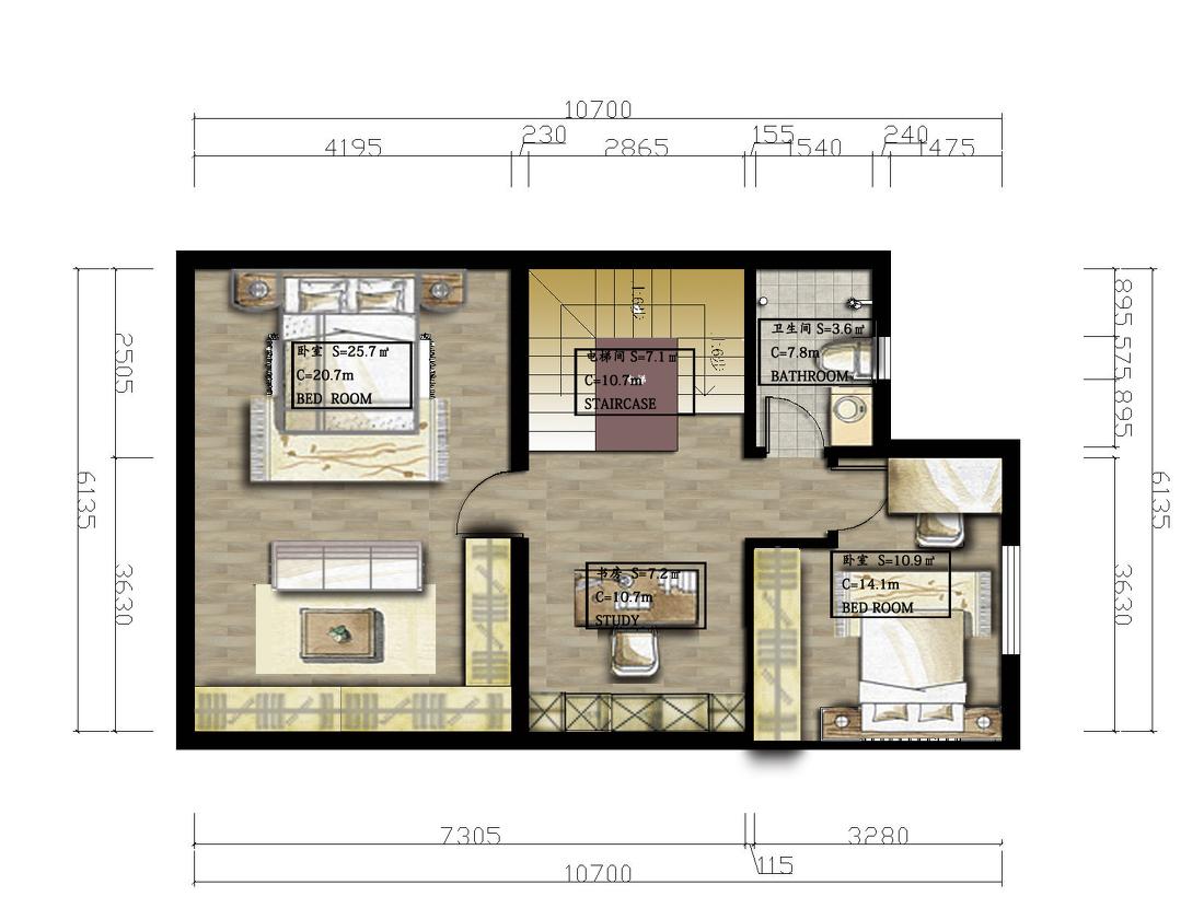 简欧风情,打造低调奢华家居空间-22