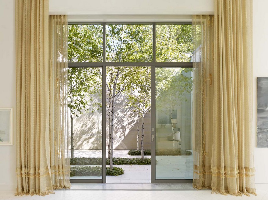 纽约湖畔现代别墅，艺术与自然完美融合-18