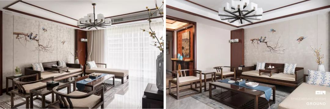 观诺新作︱中式︱海棠花苑 | 诗意的栖居,低调的奢华-34