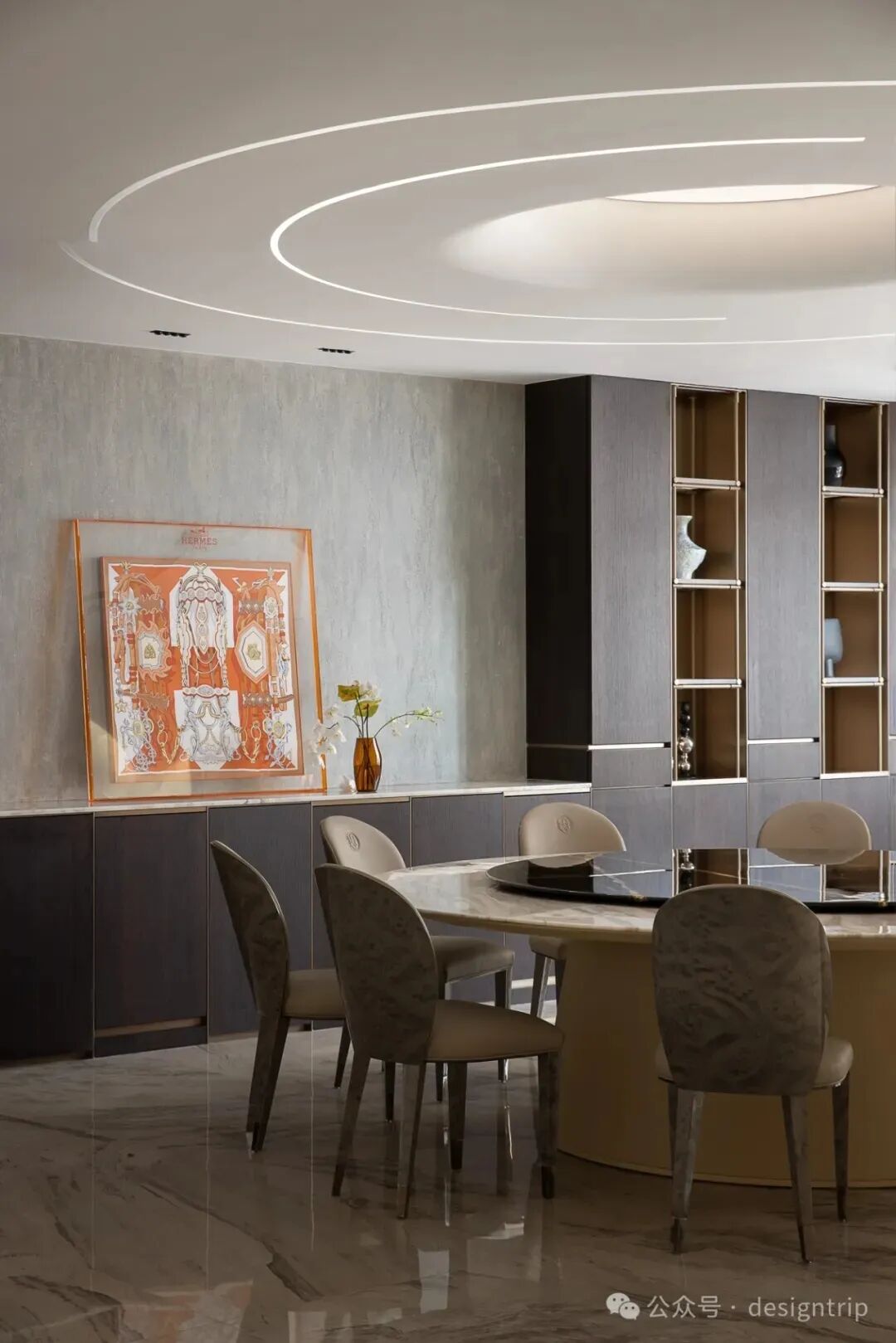 世茂摩天城1500㎡极简豪宅丨中国泉州丨磐之石设计（厦门）-27