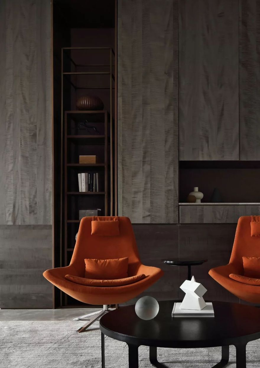 极简奢侈,融入生活的艺术——后海 6 层别墅设计-32