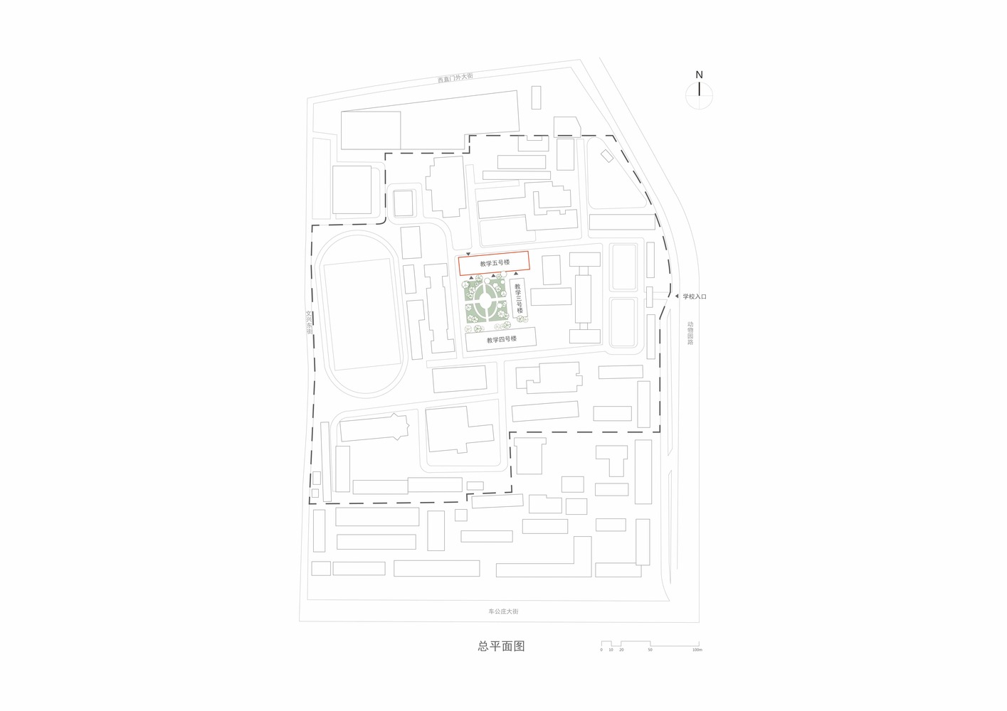 北京五号教学楼空间改造-49