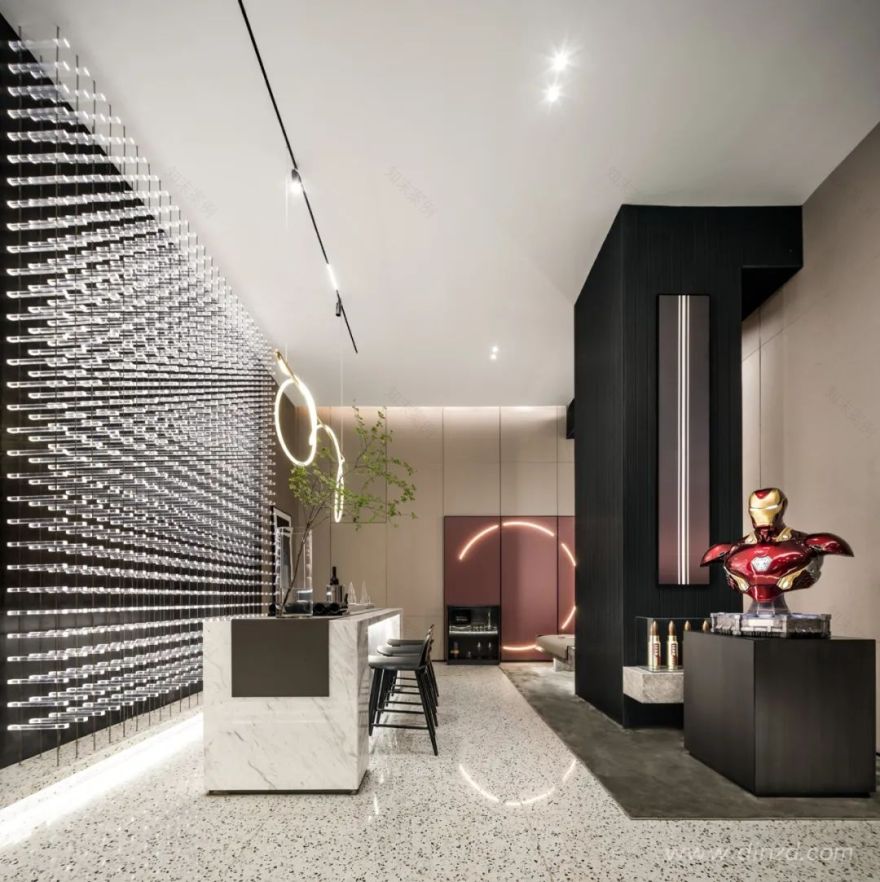 广州 185㎡叠墅样板间,演绎轻快都市生活-33