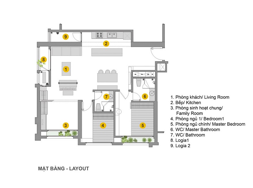 Home Stage in Hanoi / Landmak Architecture-24