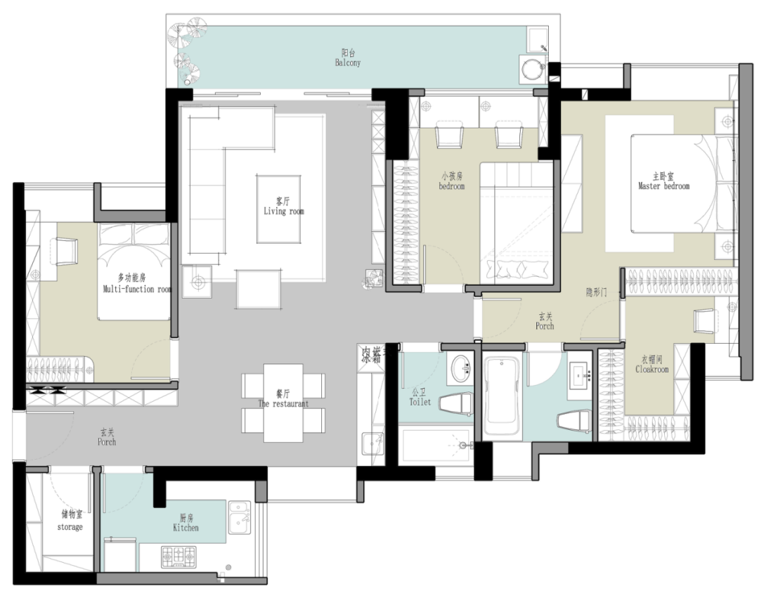 现代简约 138m²温馨家居，打造舒适生活空间-18