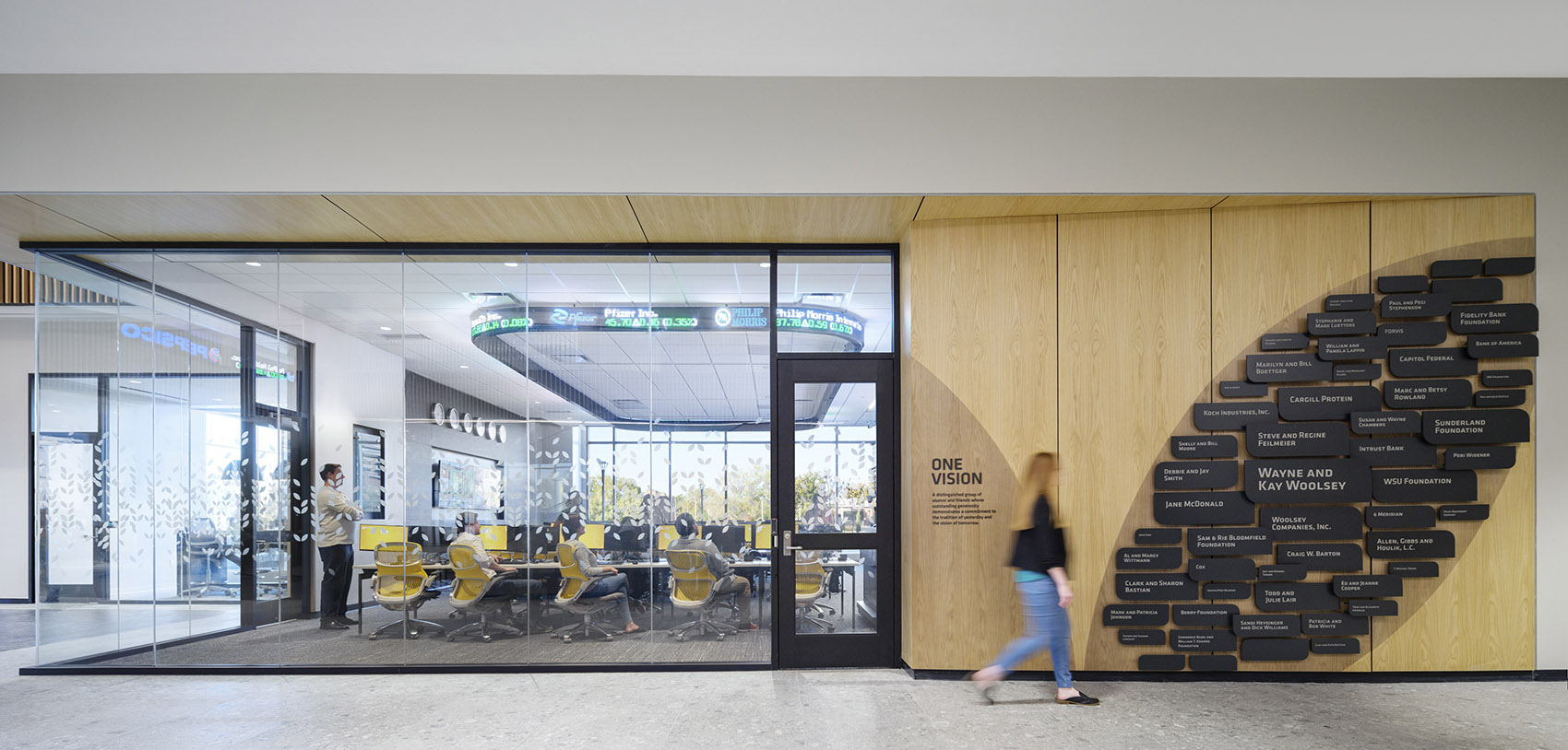 威奇托州立大学巴顿商学院 – 伍尔西楼丨美国威奇托丨Gensler-28