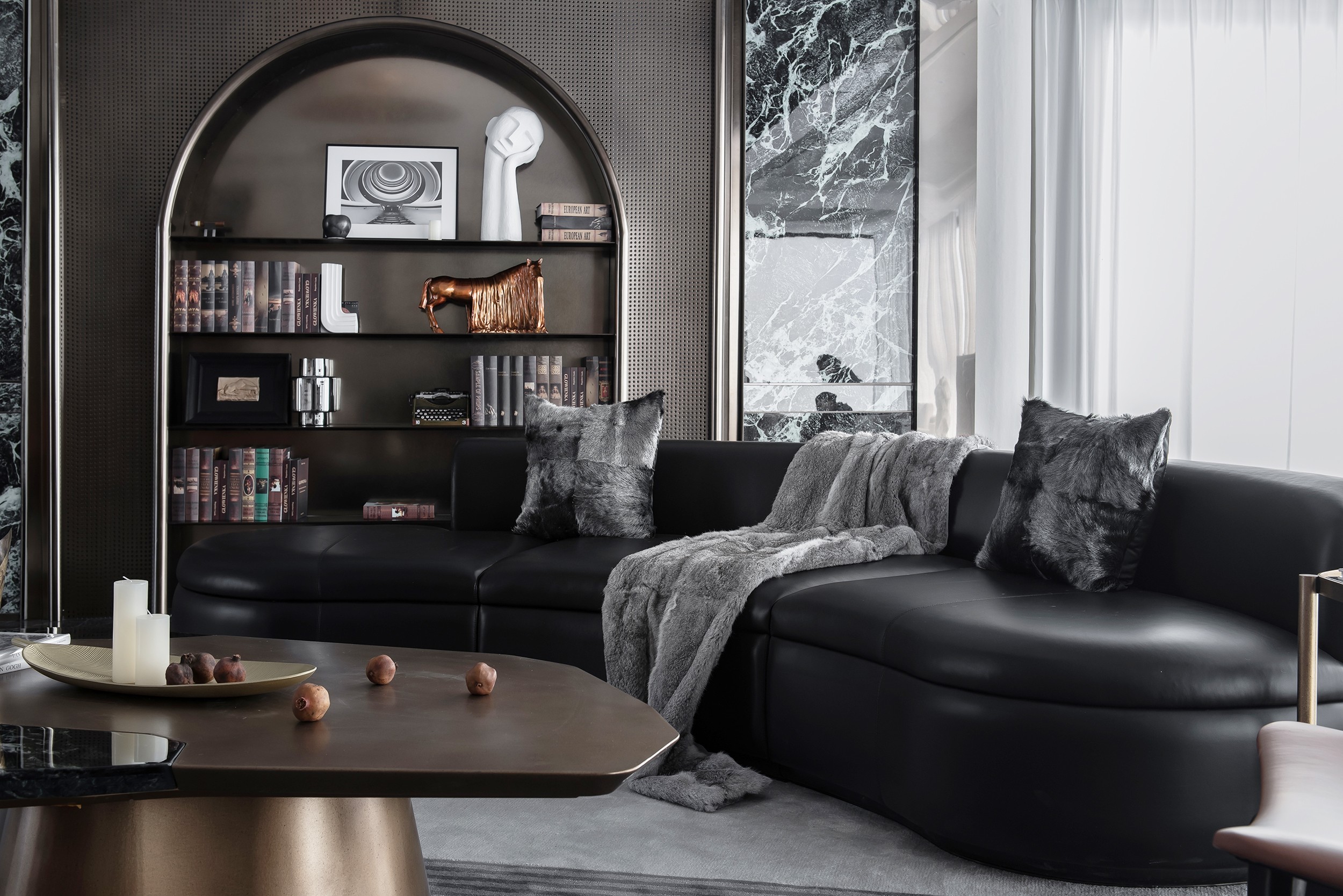 湖南沅陵 215 户型样板房丨中国湖南丨广东匠著装饰设计工程有限公司-9