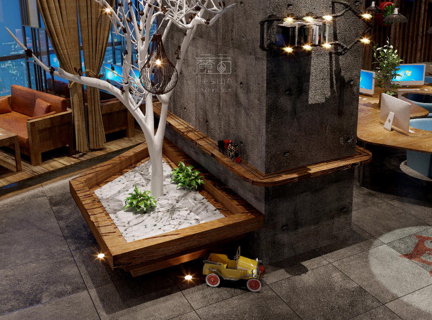 广州 HUMAO 网咖 | 简约自然,打造心灵休憩的有机空间-22