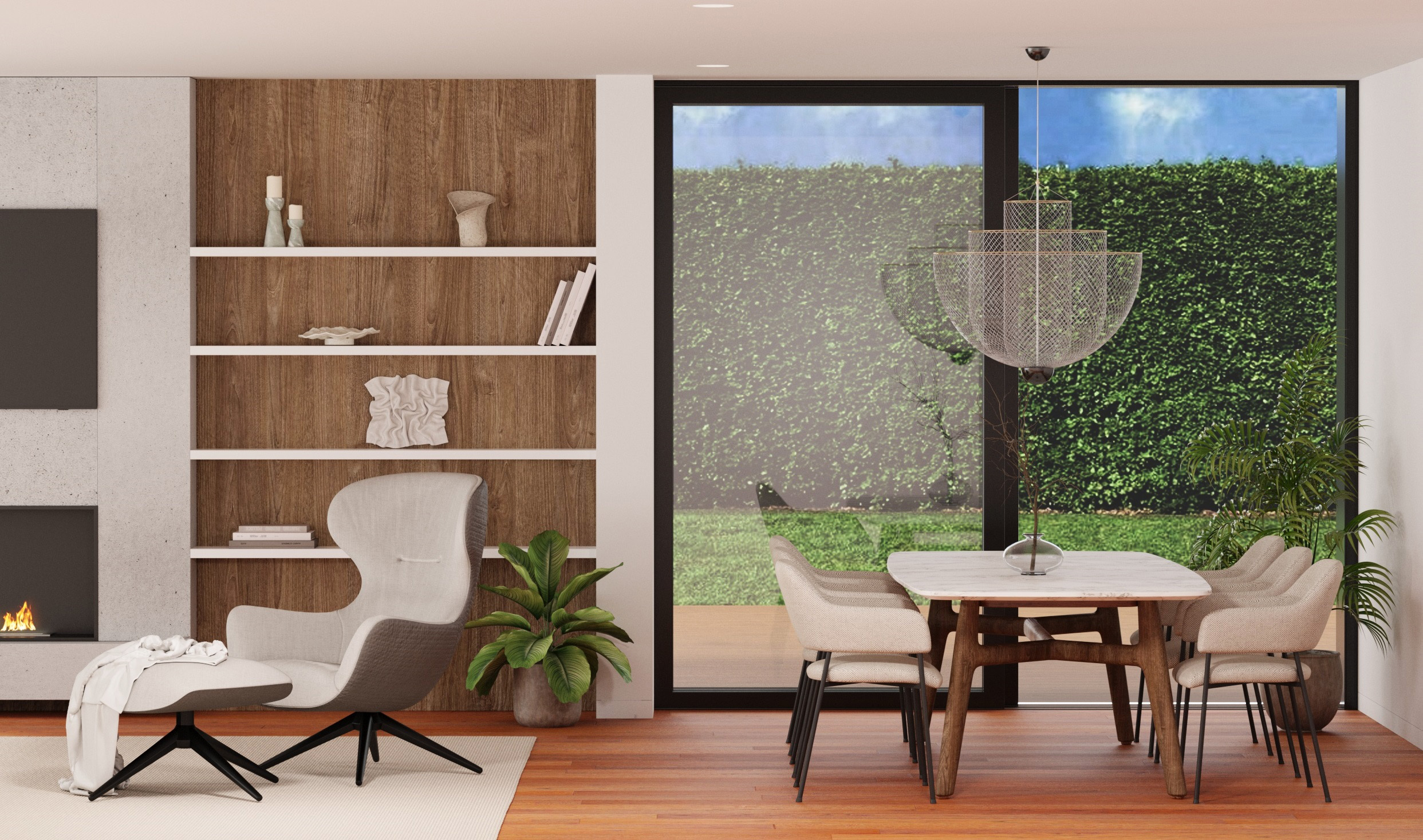 Contemporary Living Room Interior Design-1