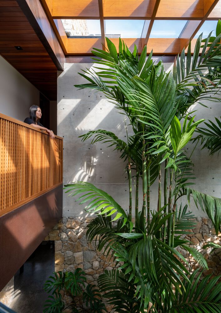 绿意盎然与自然共生的巴西家庭住宅丨巴西圣保罗-12