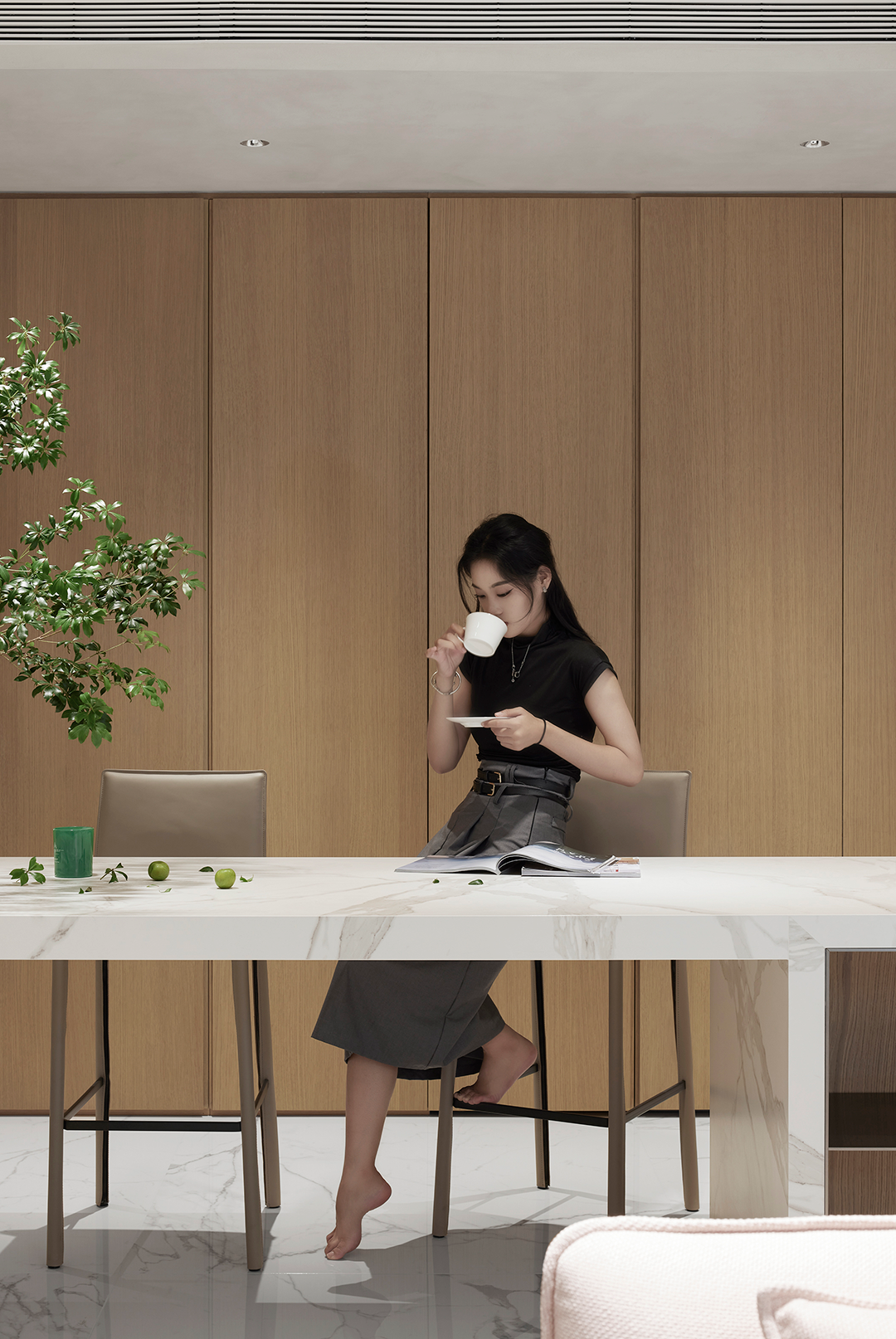 和园山景别墅丨中国济南丨牟恩室内设计-66