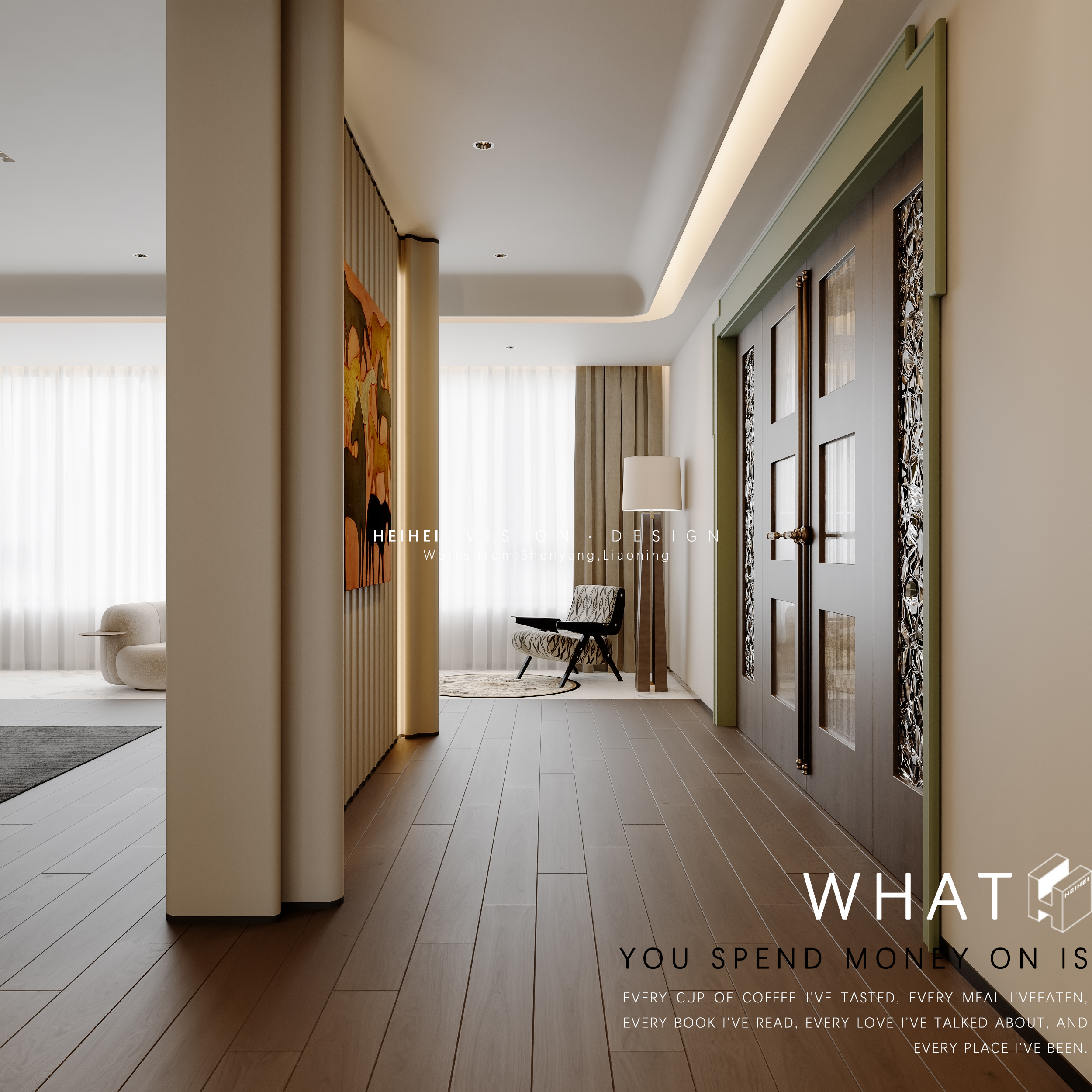 HEIHEI·老钱腔调里的当代奢华（卧室篇）丨中国辽宁-10