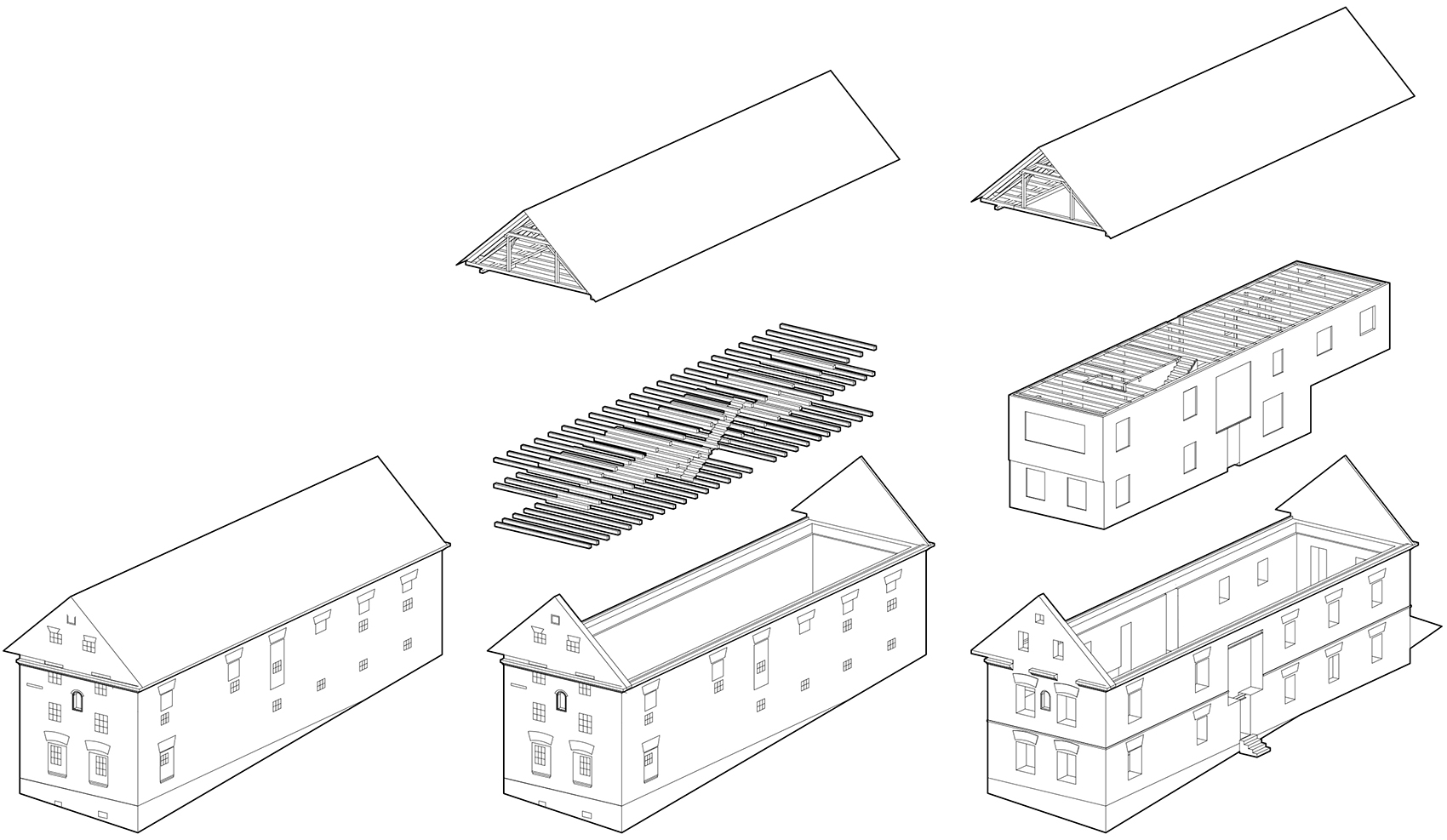 废墟中的房子，捷克 / ORA-18