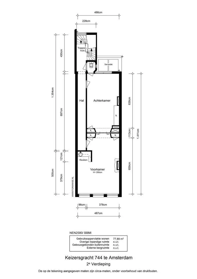 十七世纪荷兰古宅的彩色屋顶公寓-1