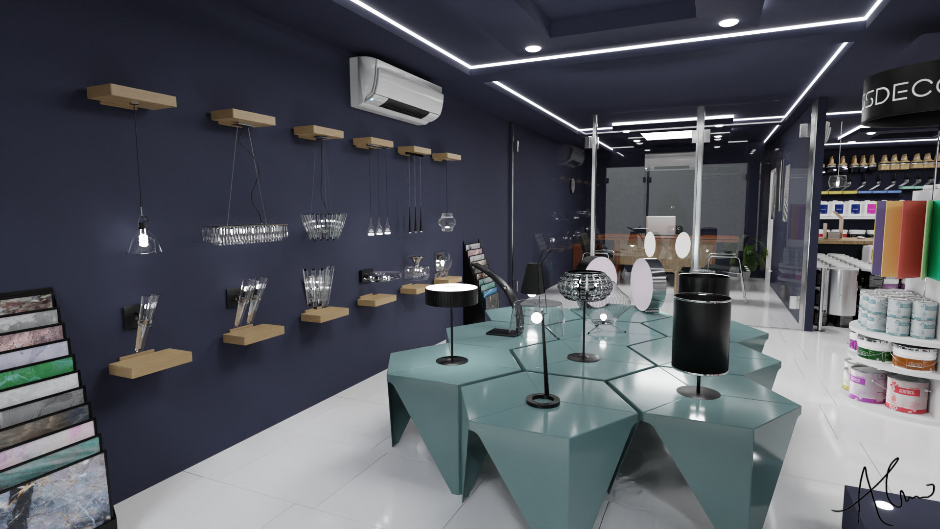 油漆店丨阿尔及利亚丨Amine Nachef-8