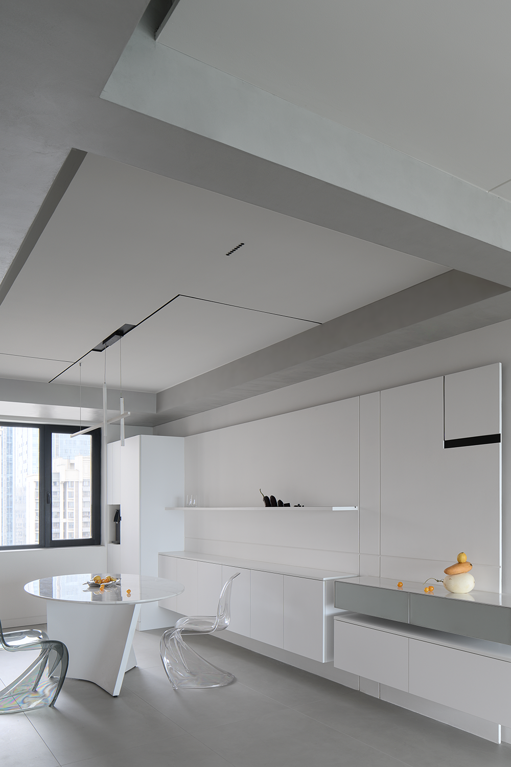 现代极简大平层私宅丨1890.STUDIO-35