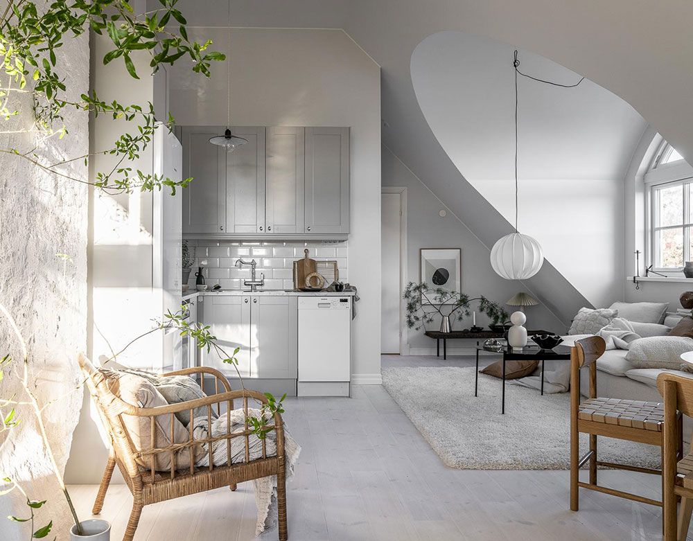 瑞典温馨阁楼公寓设计-6