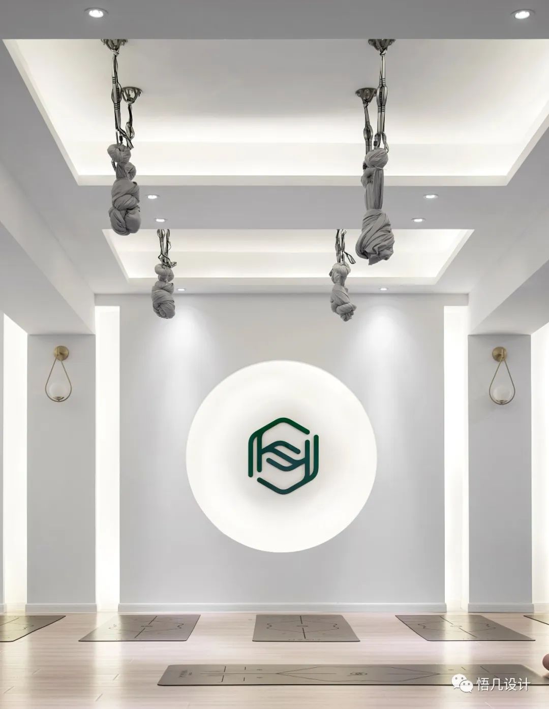 亦研瑜伽空间 | 简约中寻求多样层次,打造年轻活力氛围-37