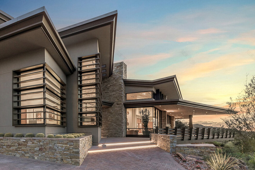 特伦岭住宅丨美国亚利桑那丨Swaback Architects + Planners-8