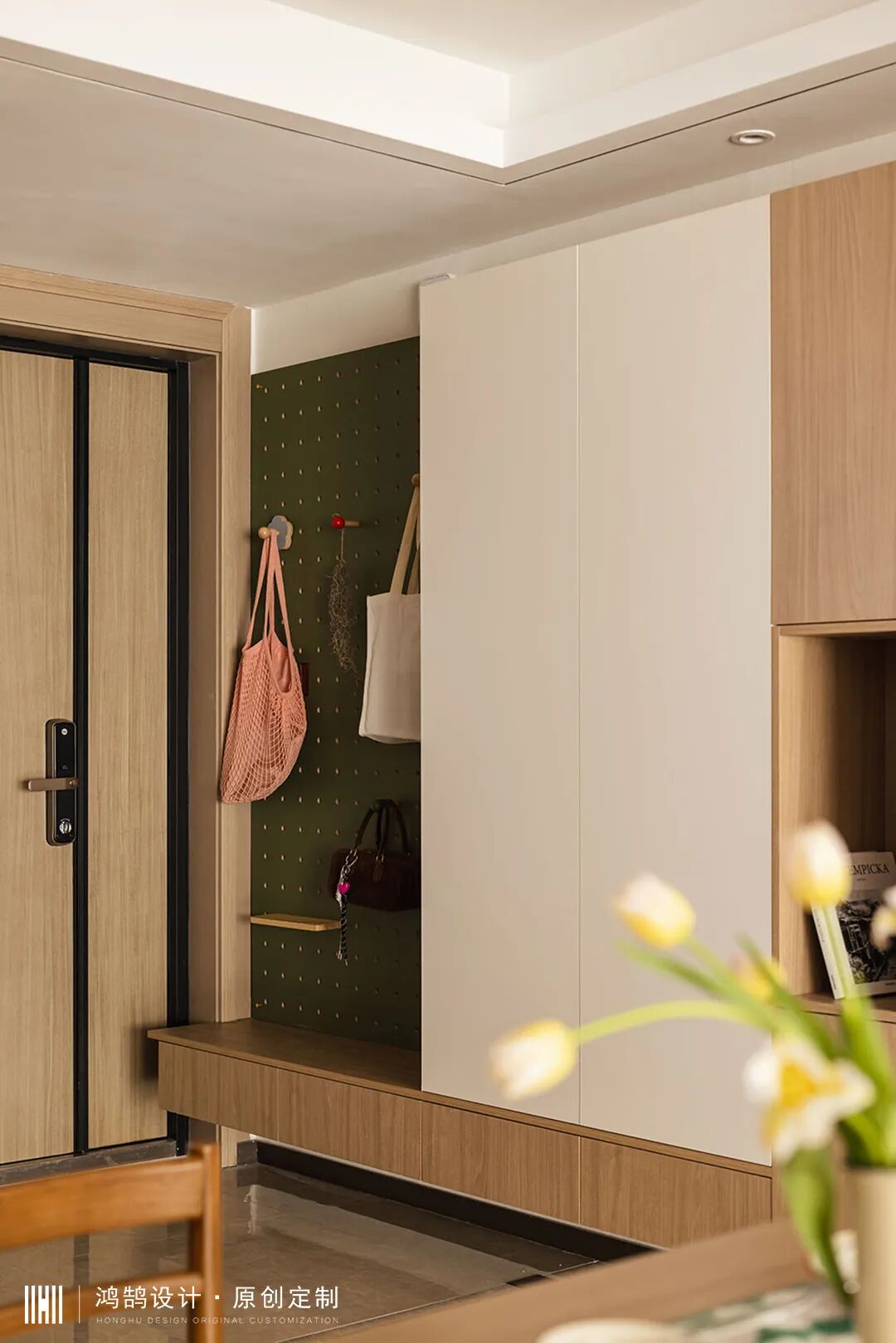 140㎡精装改造|人文原木风，改善型住宅省钱又省力-16