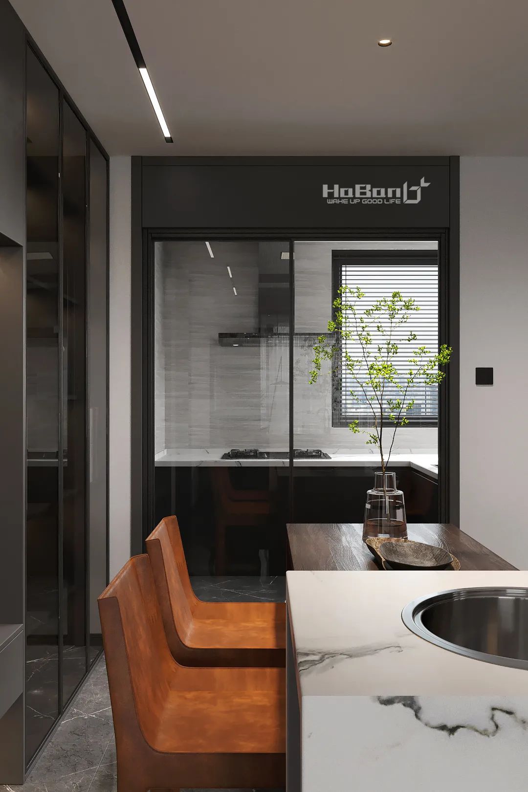 内江阳光天麓现代家居,演绎摩登绅士风格-21