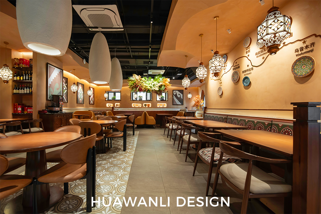 花万里出品 | 顺明新疆风味餐厅全案策划设计-20