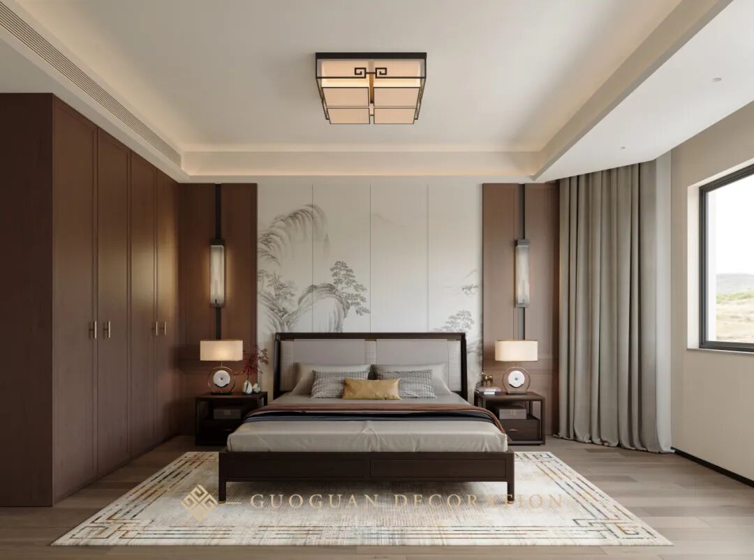 国冠装饰|浙江金华·蓝湾国际，现代中式里的生活长卷-71