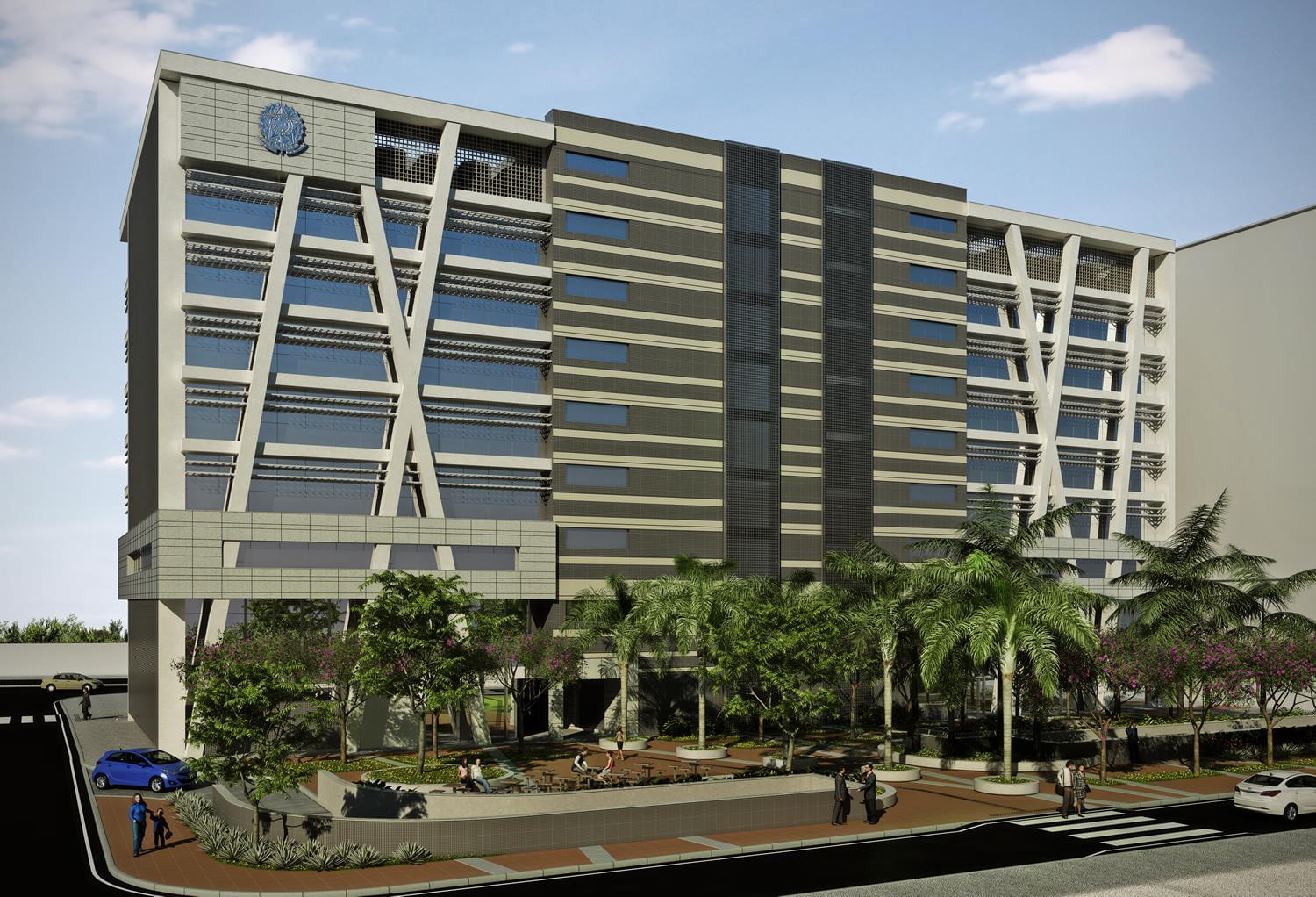 巴西新军事司法检察长办公楼-2