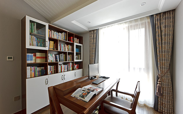 270㎡现代美式别墅  杨宏州-25