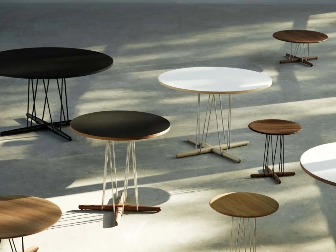 漂浮的木质餐桌丨澳大利亚设计三人组 EOOS-2