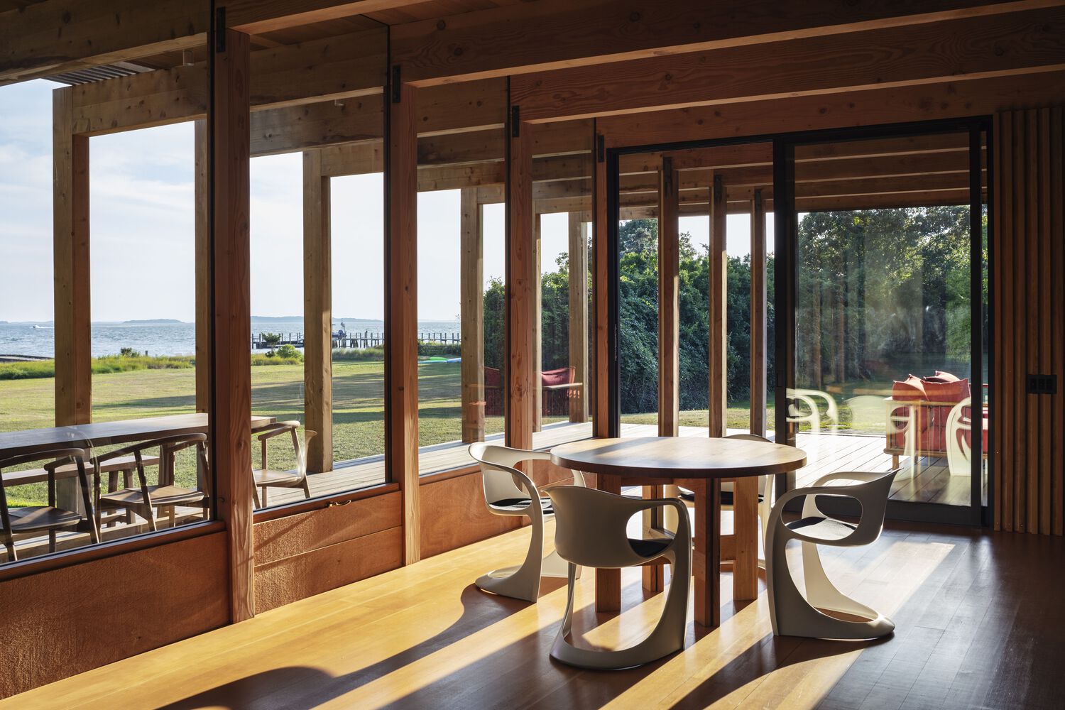 周末家庭度假屋丨美国纽约丨Koning Eizenberg Architecture-26