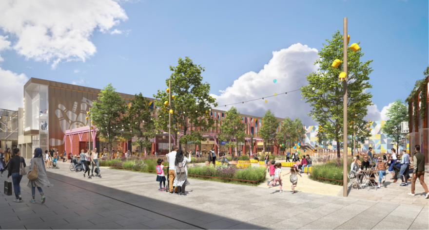 CT总体规划案例|英国圣戴维斯城市广场,可持续性贯穿始终-59