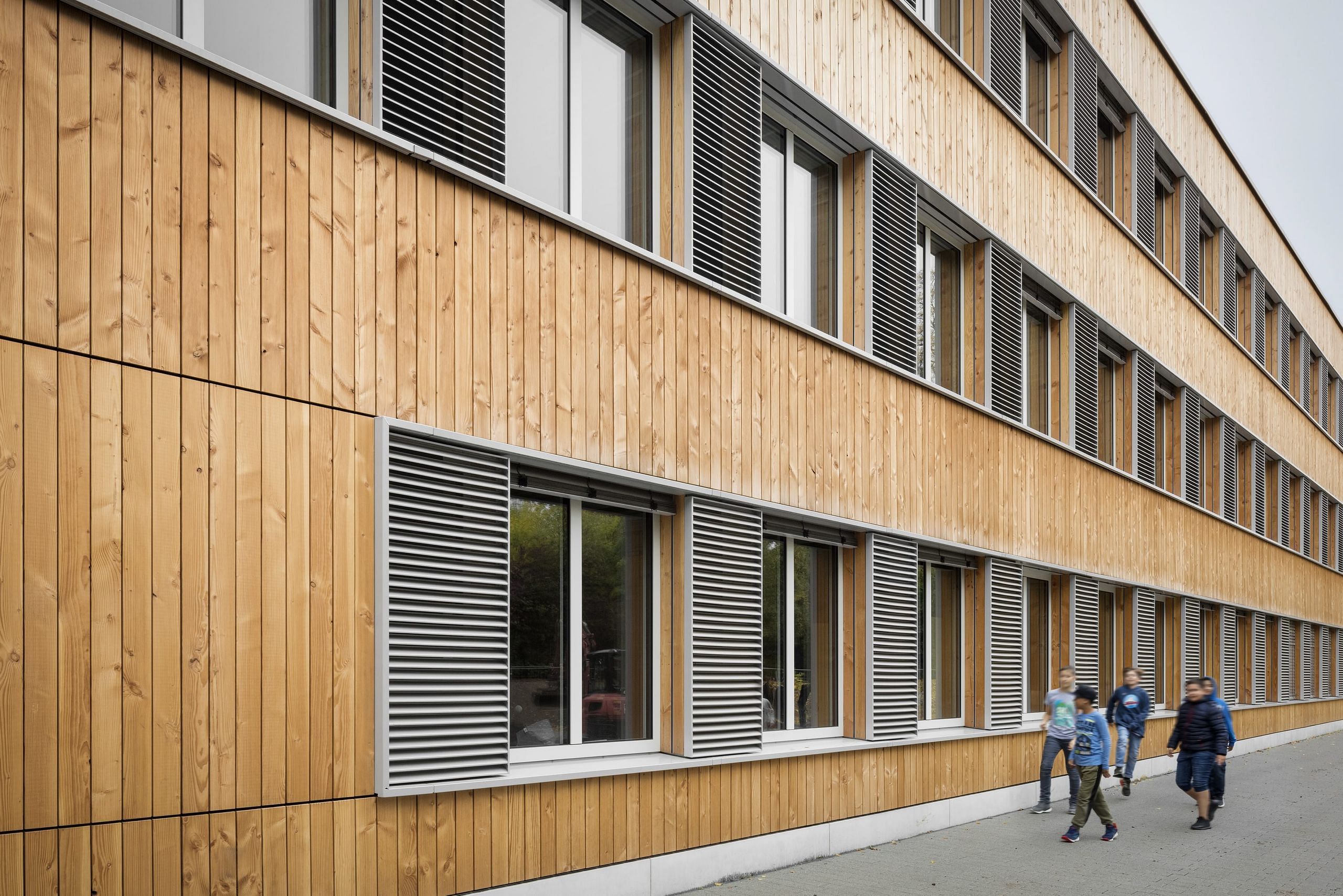 德国法兰克福K  12模块化木材学校建筑项目丨Von Gerkan,Marg & Partners (gmp)-9