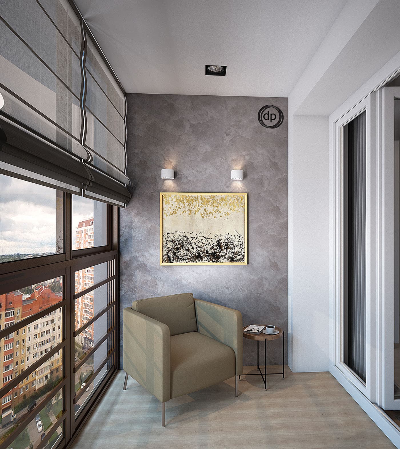 ЖК «Новое Тушино» 45平公寓室内设计丨俄罗斯莫斯科丨Diana-67