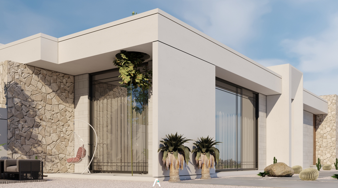 Chalet 现代风格别墅外观设计丨沙特阿拉伯麦地那-7