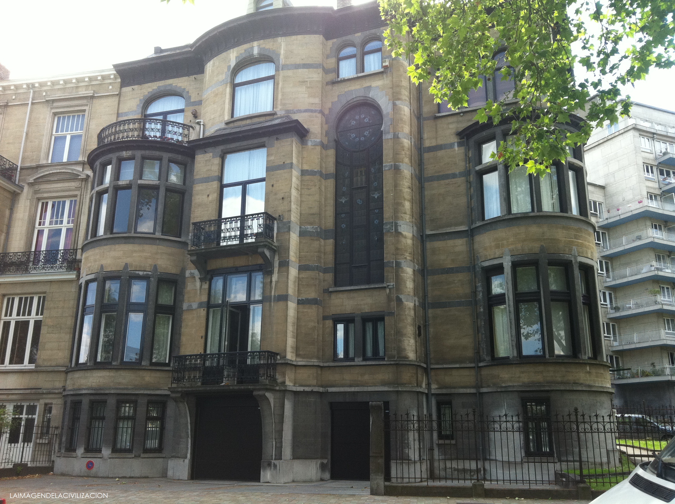 维克多·霍塔的新艺术风格建筑（含其住宅等）丨比利时丨维克多·霍塔等（保罗·汉卡尔等也有贡献）-17