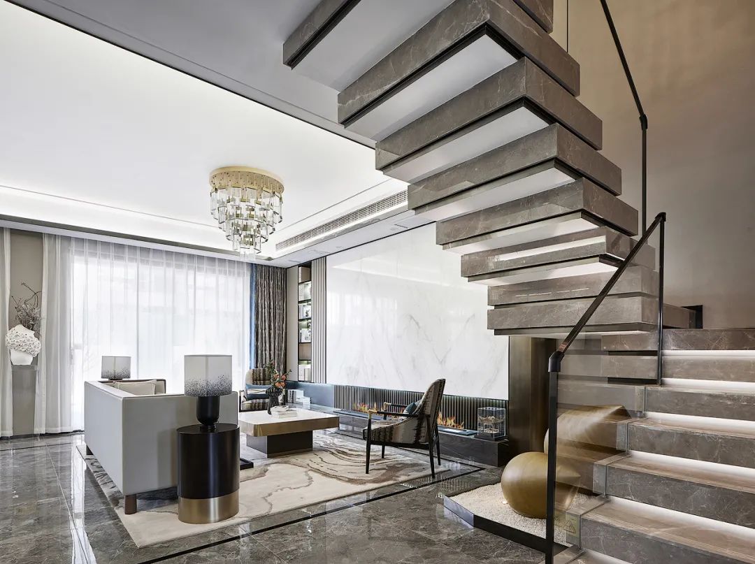 铜川绿地不夜城叠墅样板间丨中国铜川丨上海栖丞室内设计工程有限公司-23