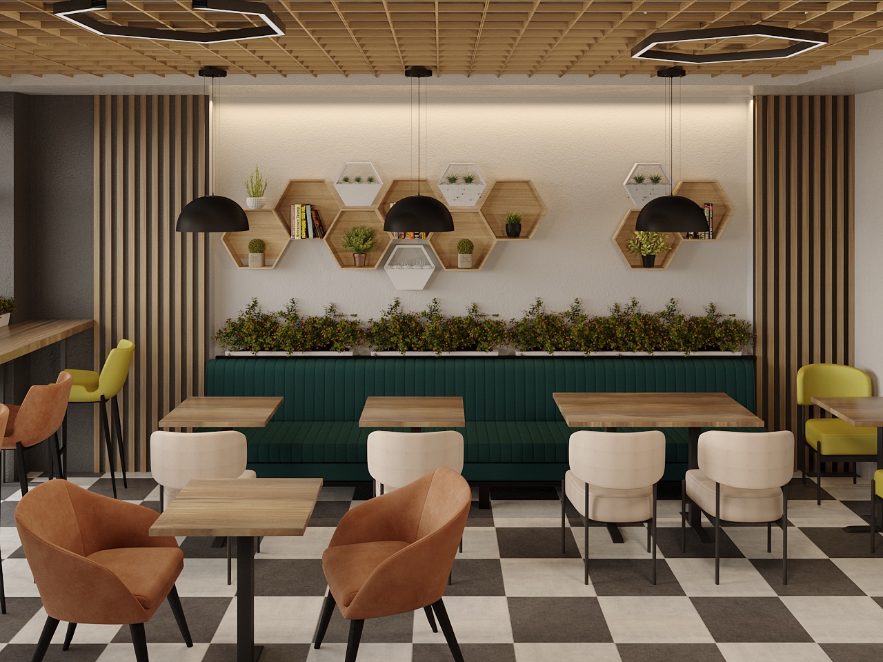 Дизайн мережі кав'ярень "Ваніль "-1