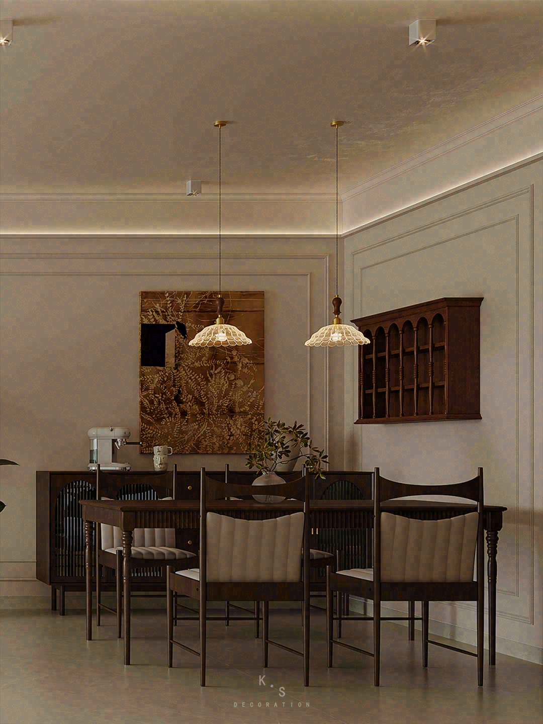 KUN SHANG · 143㎡ 中古风设计丨中国广州-36