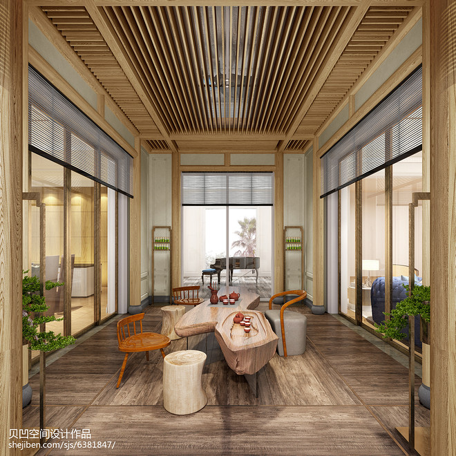 别墅豪宅400平米装修案例  翡翠湘湖一号-11