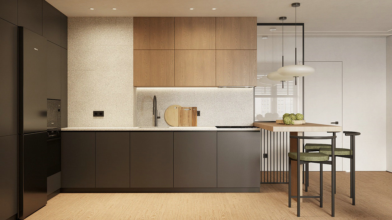 原木+绿色 捕捉时尚的清新与浪漫-5