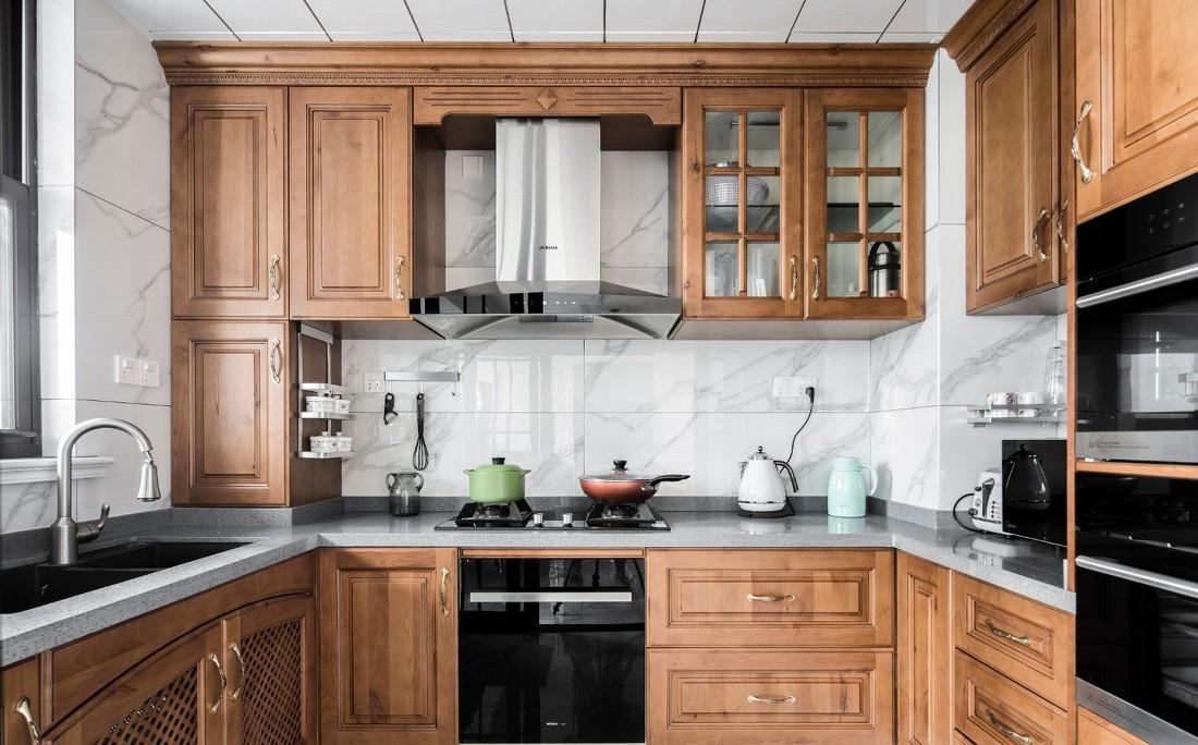 上海谷辰设计丨平层丨【阳光盒子】清爽美式里的优雅慢生活-23