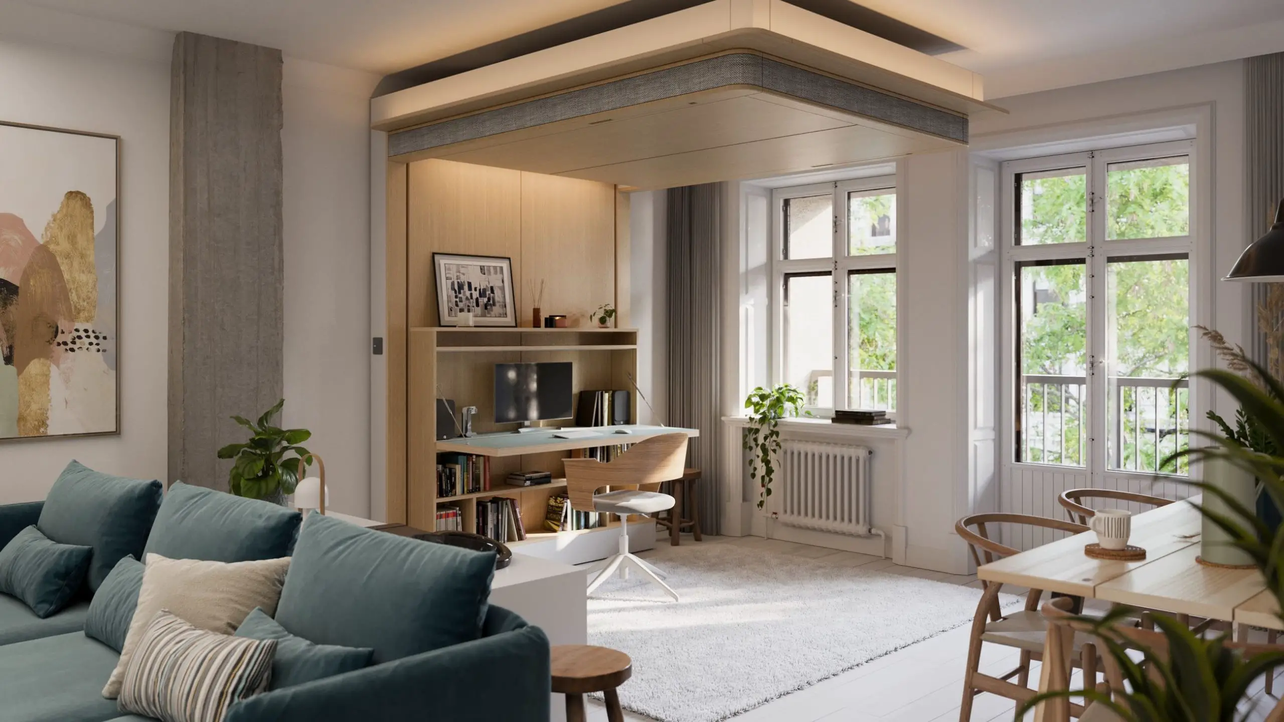 机器人墙让小公寓变大，ORI 创新设计引领行业潮流-10