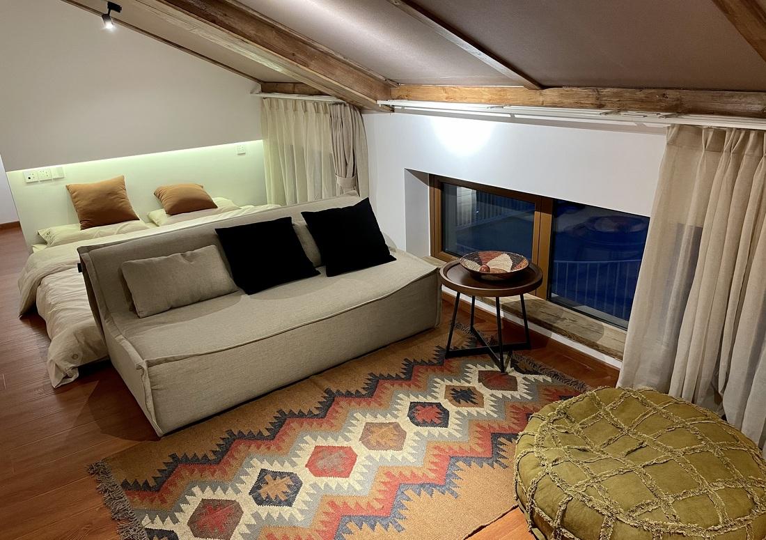 吉他琴箱舞台民宿·辣锅小院-19