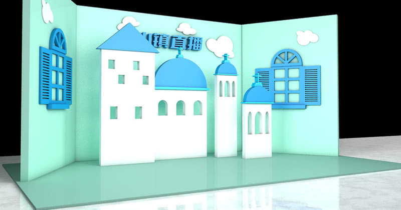 直播间设计案例效果图-5