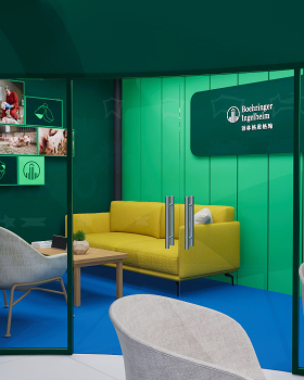 2025李曼大会勃林格殷格翰展台